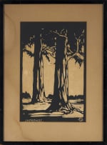 Jacob Hendrik Pierneef; Bloekombome (Eucalyptus Trees) (Nilant 77)