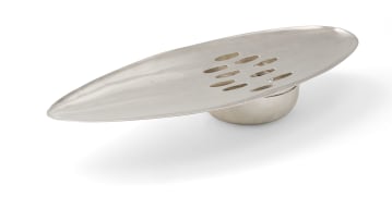 A Christofle Gallia silver-plated flower holder, Lino Sabattini, c.1960