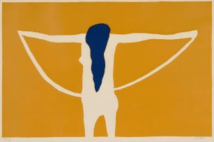 Walter Battiss; Girl Skipping