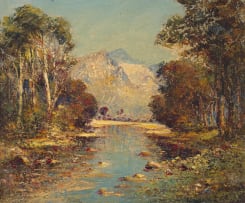 James Charles Middleton; River Landscape