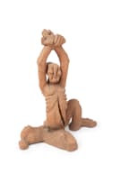 Stanley Nkosi; Seated Figure