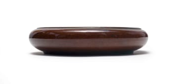 Globe Potteries; Dish with inverted rim
