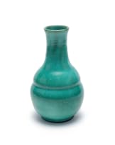 Linn Ware; Bulbous vase with elongated neck