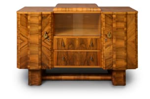 Art Deco walnut sideboard