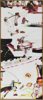 Robert Hodgins; Oh, Oh, Oh She Cried in a Cracked Voice, diptych