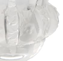 Lalique; Lalique 'Dampierre' clear and frosted crystal urn vase, designed 1948, post-war