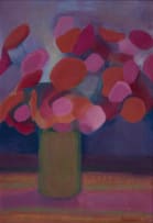 Lettie Gardiner; Abstracted Flowers in a Vase