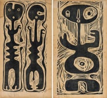 Wopko Jensma; Male and Female; Figure, two