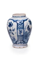 Dutch Delft vase, 18th century