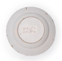 Pair of Liverpool Delft plates