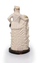 Staffordshire figure of a gamekeeper, circa 19th century