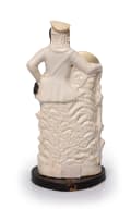 Staffordshire figure of a gamekeeper, circa 19th century