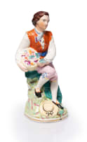 Pair of large Staffordshire figures, circa 19th century