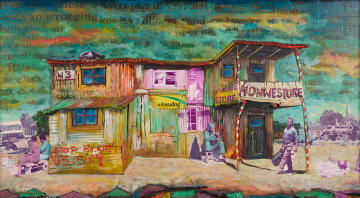 Willie Bester; Untitled (Township I)