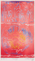 Christiaan Diedericks; Abstract Composition in Red and Blue