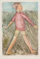 Lippy (Israel-Isaac) Lipshitz; Walking Figure