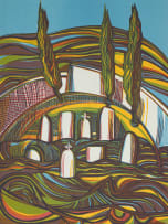 Cecil Skotnes; Village Churchyard, from In Memoriam Charles Eglington