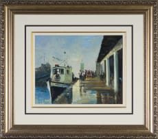 Errol Boyley; Harbour Scene