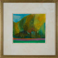 Lettie Gardiner; Trees in a Landscape