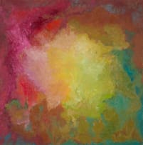 Lettie Gardiner; Abstract in Red and Yellow