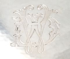 A silver box, stamped with a Dutch tax mark for foreign-made silver, of unascertained standard between .250 and .833, likely 20th century