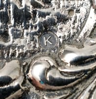 A Dutch silver cake slice, B. van der Vet, Schoonhoven, 1920