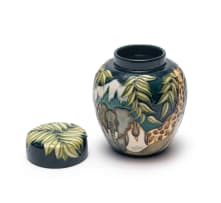 Moorcroft Contemporary Period; Moorcroft 'Noah's Ark' ginger jar