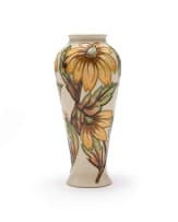 Moorcroft Contemporary Period; Moorcroft 'Rudbeckia' vase designed by Rachel Bishop for Collector's Club