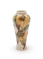 Moorcroft Contemporary Period; Moorcroft 'Rudbeckia' vase designed by Rachel Bishop for Collector's Club