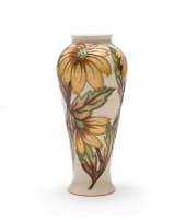 Moorcroft Contemporary Period; Moorcroft 'Rudbeckia' vase designed by Rachel Bishop for Collector's Club