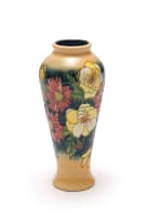 Moorcroft Contemporary Period; Moorcroft 'Victoriana' baluster vase designed by Emma Bossons for Collector's Club