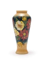 Moorcroft Contemporary Period; Moorcroft 'Victoriana' baluster vase designed by Emma Bossons for Collector's Club