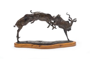 Arend Eloff; Leaping Kudus