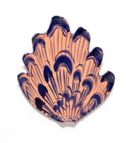 Lucie de Moyencourt; Twelve glazed ceramic shells