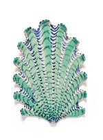 Lucie de Moyencourt; Twelve glazed ceramic shells