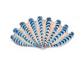 Lucie de Moyencourt; Twelve glazed ceramic shells