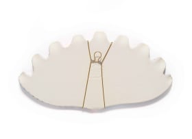 Lucie de Moyencourt; Twelve glazed ceramic shells