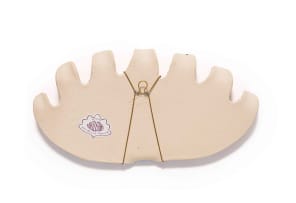 Lucie de Moyencourt; Twelve glazed ceramic shells