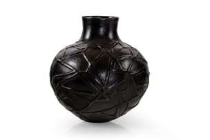 Penny Gumbi (1962- ); Uphiso with applied 'woven' design
