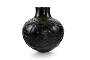 Penny Gumbi (1962- ); Uphiso with applied 'woven' design