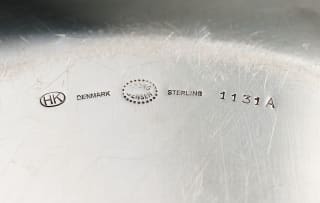 A Danish silver centerpiece bowl, NO.1131A, designed by Henning Koppel, Georg Jensen, 1918-1981