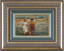 Adriaan Boshoff; Children Wading II