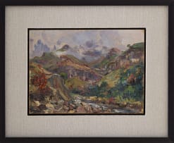 Hugo Naudé; Near the Sentinel, Drakensberg
