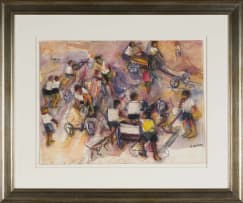 Ephraim Ngatane; Children with Go-Carts