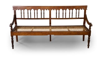 Transvaal tambotie rusbank, South Africa, late 19th century
