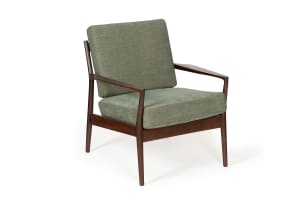 E.E. Meyer; E.E. Meyer Danish style imbuia armchair, South Africa, mid-20th century