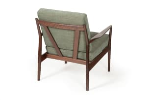 E.E. Meyer; E.E. Meyer Danish style imbuia armchair, South Africa, mid-20th century