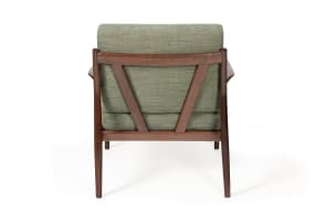 E.E. Meyer; E.E. Meyer Danish style imbuia armchair, South Africa, mid-20th century