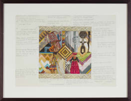 Mark Enslin; Africa, working drawing
