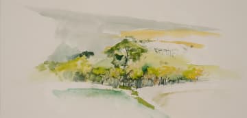 Lynette ten Krooden; Landscapes, seven